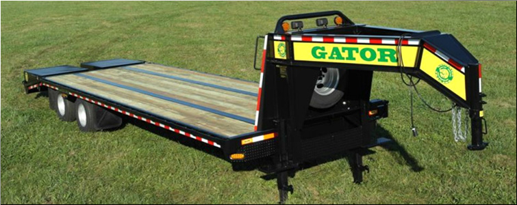 GOOSENECK TRAILER 30ft tandem dual - all heavy-duty equipment trailers special priced  Lake County, Tennessee